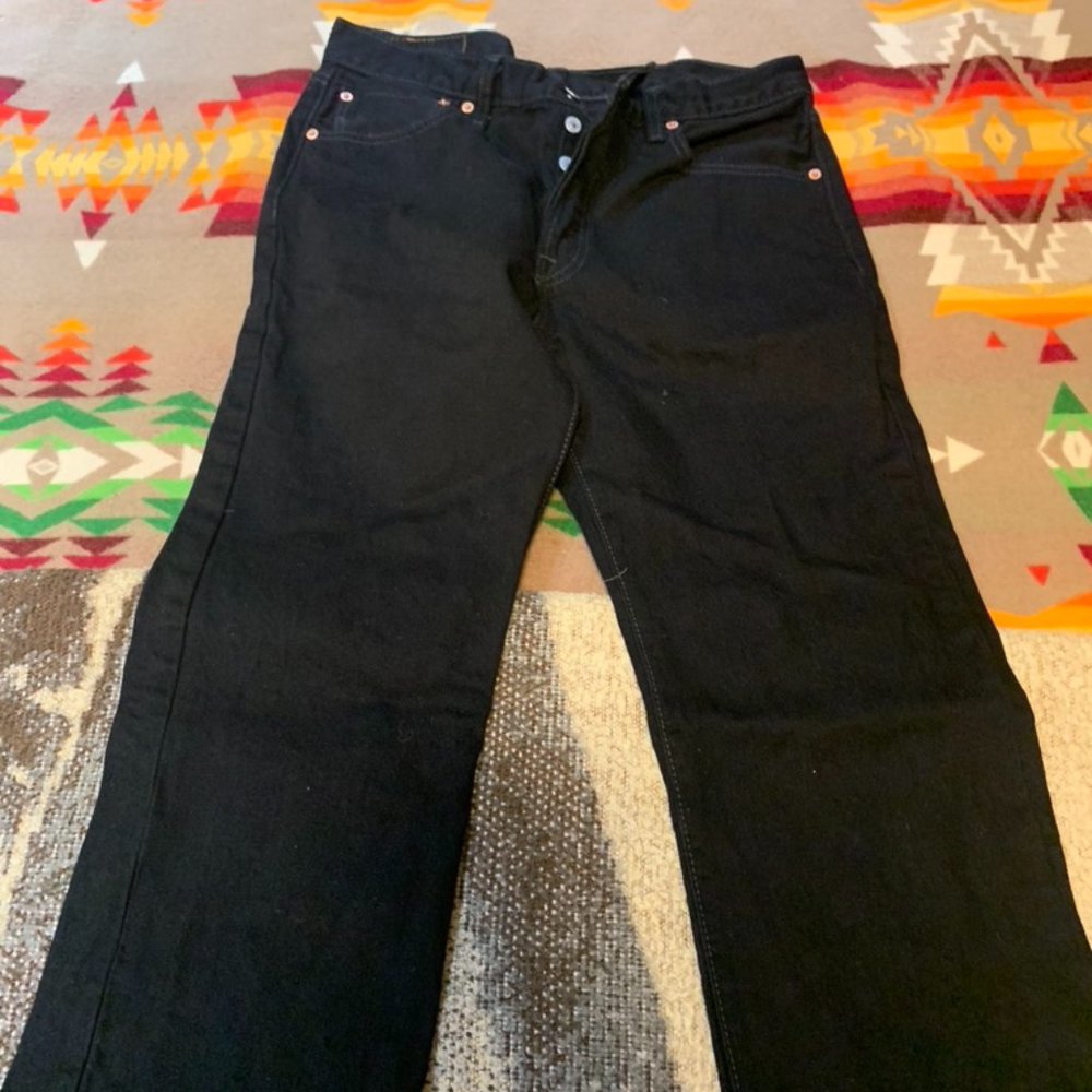 Levi's 501's Black 32 x34
